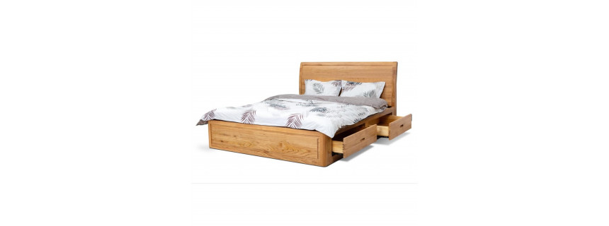 Giường Ngủ Gỗ Sồi